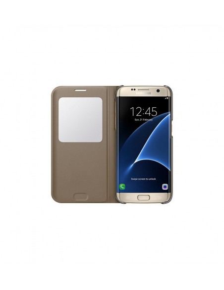 SAMSUNG S VIEW POUR S7 EDGEGOLD (EF-CG935PFEGWW)