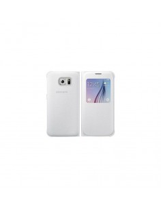 Samsung etui S VIEW pour S6 Blanc (EF-CG920PWEGWW)