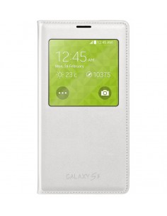 SAMSUNG S VIEW COVER POUR S5BLANC (EF-CG900BWEGWW)