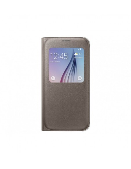 Samsung etui S VIEW pour S6 Gold (EF-CG920PFEGWW)