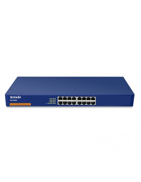 Switch Non Administrable Tenda TEH1600M 16 ports 10/100 Mbps - 19\" rackable