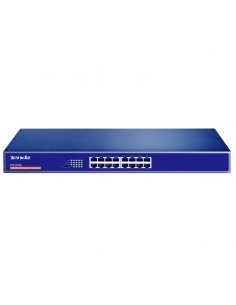 Switch Non Administrable Tenda TEG1016G 16 ports Gigabit 10/100/1000 Mbps - 19\" rackable 2