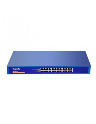 Switch Non Administrable Tenda 24 ports Gigabit 10/100/1000 Mbps - 19\" rackable (TEG1024G)