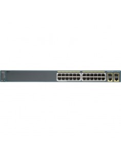 Switch administrable Cisco Catalyst 2960-24PC-L - 24 Ports 10/100 PoE + 2 ports Gigabit 10/100/1000 + LAN Base Image