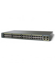 Switch administrable Cisco Catalyst 2960 - 48 ports 10/100 + 2 T/SFP + LAN Base Image