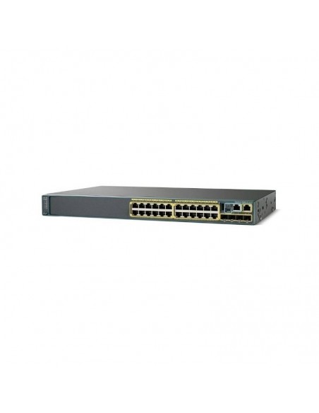 Switch Cisco Catalyst 2960S - 24 ports 10/100/1000 + 4 x SFP avec LAN Base