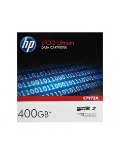 Cartouche de données HP LTO-2 Ultrium 400 Go (C7972A)