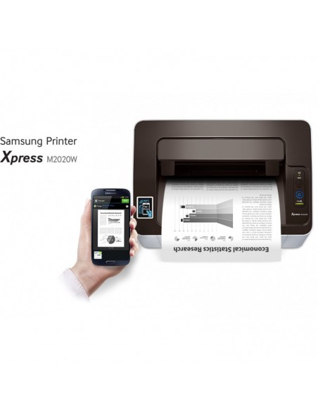 Imprimante Wi-Fi Laser Monochrome Samsung Xpress M2020W (SL-M2020W/XSG)