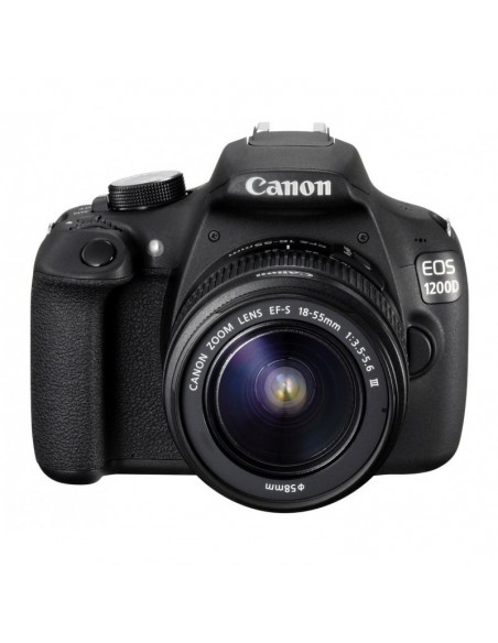 Reflex Canon EOS 1200D + Objectif Canon EF-S 18-55mm f/3.5-5.6 IS II