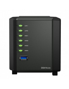 Serveur NAS compact à 4 baies Synology DiskStation DS414slim 2