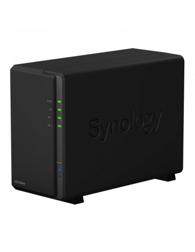 Serveur NAS compact à 2 baies Synology DiskStation DS216PLAY (Transcodage vidéo Ultra HD 4K)