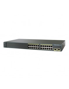 Switch administrable Cisco Catalyst 2960 - 24 ports 10/100 + 2 ports 10/100/1000 + LAN Base Image
