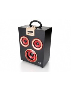 Conceptronic Wireless Party Speaker- haut-parleur multimédia Bluetooth, avec radio, lecteur de carte SD, USB et port jack 2