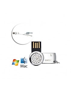 Mini Clé USB 2.0 Emtec S350 pour Elle - 4 GB 2