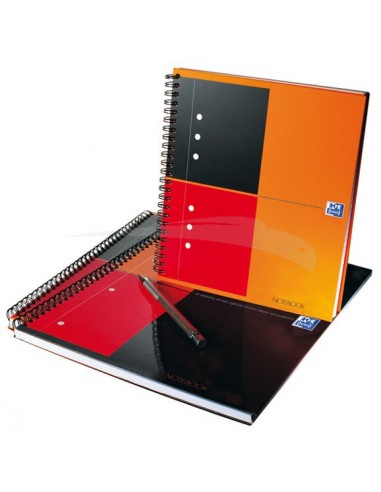 Bloc Notes - Oxford - \"FilingBook\" couverture Polypro 3 intercalaires / 6 pochettes