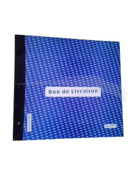 MANIFOLDS \" BON DE LIVRAISON \" - 50 FEUILLES - 19,5 x 21 cm - Lot de 5 manifolds