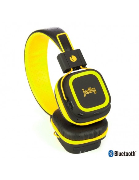 NGS BT HEADPHONE YELLOW ARTICA JELLY