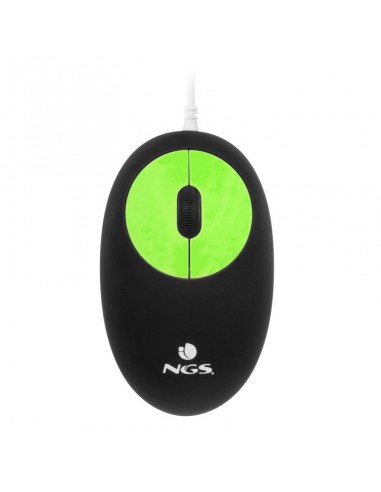 NGS WIRED MOUSE GREEN VIP MOUSE