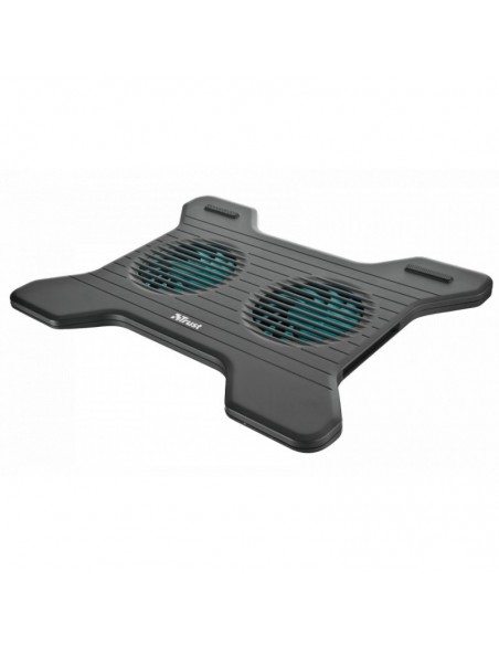 Trust Xstream Breeze Support ventilé Refroidisseur avec 2 ventilateurs pour PC Portable Jusqu'au 16 Pouces