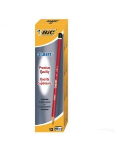 CRAYONS GRAPHITE - BIC - GILBERT - boîte de 12 crayons 2