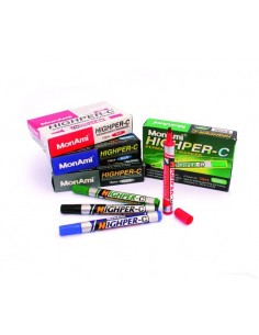 MARQUEUR PERMANENT - HIGHPER - LOT DE 12 MARQUEURS 2