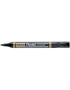 Marqueur permanent N850 - PENTEL - pointe ogive, noir - Boite de 12 MARQUEUR