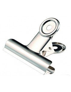 ATTACHE CLIP 22 MM CHROMÉE - BOITE DE 36 ATTACHE 2