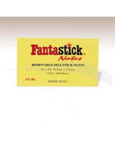 POST IT - FANTASTICK - BLOC DE 100 FEUILLES - lot de 12 post-it