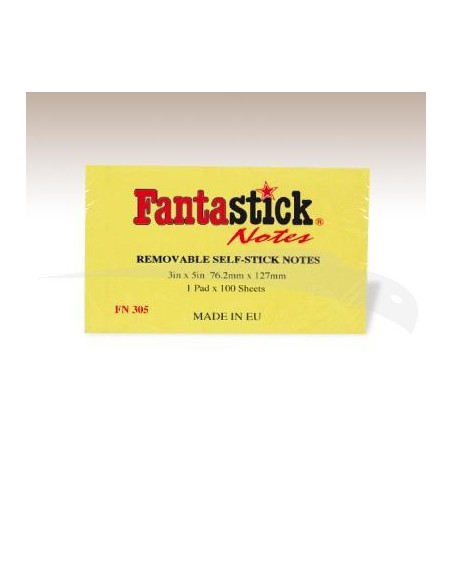 POST IT - FANTASTICK - BLOC DE 100 FEUILLES - lot de 12 post-it