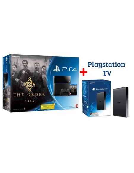 Sony Playstation PS4 500 GB + Jeu \" The order 1886\" + Playstation TV