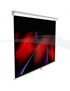 Ecran Blanc de projection manuel New Vision 2 x 2 m 2 ans de garantie