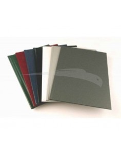 Livre à couvertures Steel Book 30 mm capacité 280 feuilles Coloris au choix