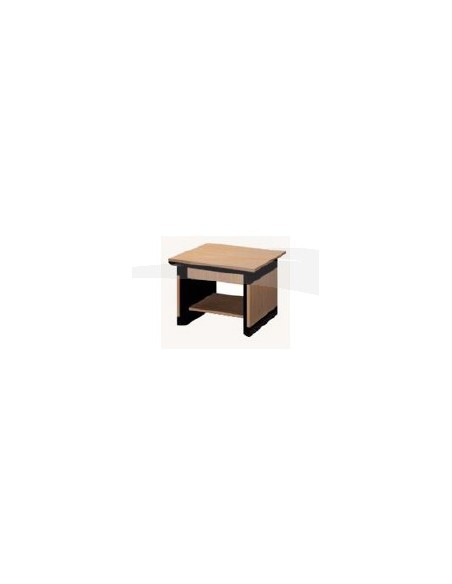 TABLE BASSE 600W*600D*450H Zebra Oak