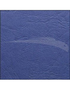 100 Couvertures pour reliure A4 en carte grainée cuir 240g (Bleu)