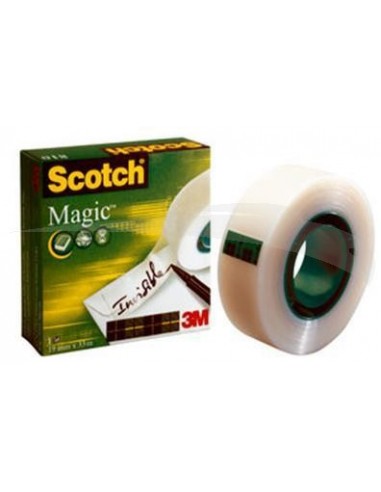 ROULEAU SCOTCH ADHÉSIF - 3M - MAGIC INVISIBLE - Lot de 10 rouleaux