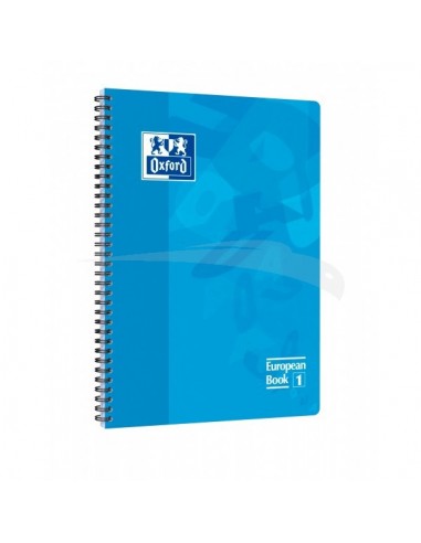 CAHIER OXFORD EUROPEAN BOOK SEYES A4 5/5 90 G LOT DE 5