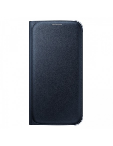 Etui Flip Wallet Noir pour Galaxy S6