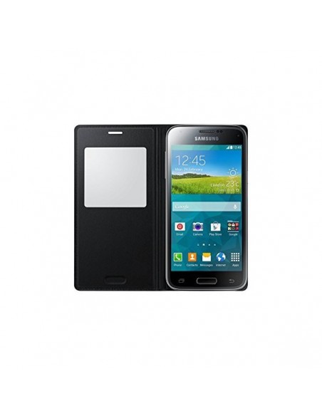 Samsung s view cover pour s5 mini Noir