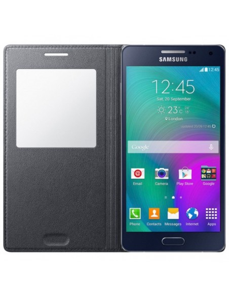 Samsung S view cover pour Galaxy A5 Noir