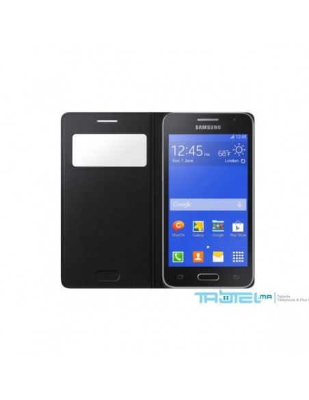 S View Cover de protection pour Samsung Core 2 - Noir