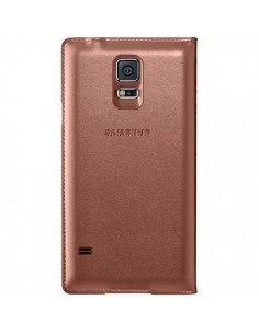 SAMSUNG FLIP COVER POUR S5 MARRON 2