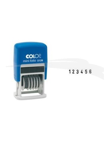 Numéroteur automatique COLOP S126 6 chiffres 4 mm