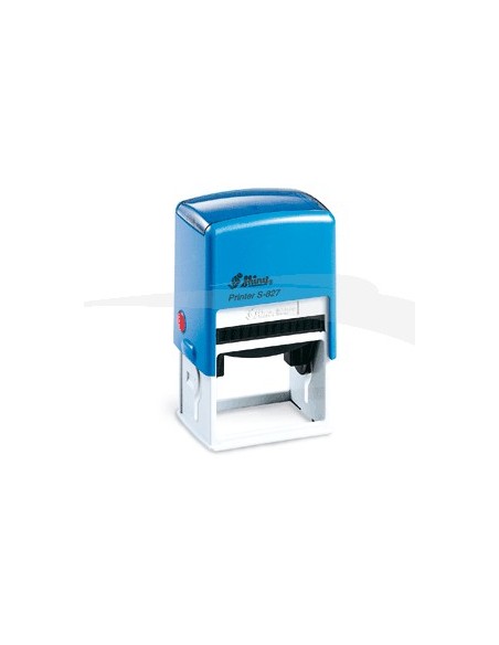 Cachet personnalisable Shiny Printer S-827 format empreinte 50 mm x 30 mm 6 lignes