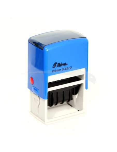Dateur automatique Shiny Printer S-827D format empreinte 50 mm x 30 mm 4 lignes