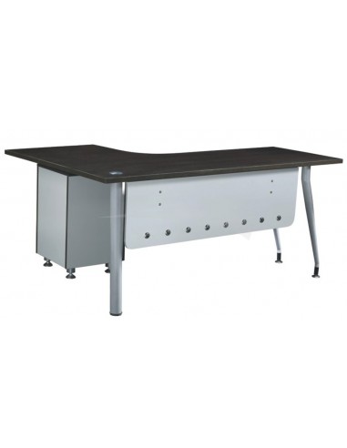 Bureau Opérateur - Set \"EXECUTIVE5\" bureau + retour + caisson 1600*1180*760