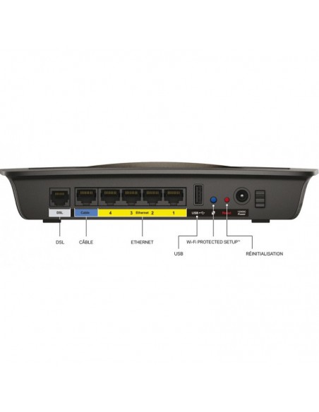 Modem Routeur Linksys X6200 ADSL/VDSL Wi-Fi AC750 double bande avec Port USB