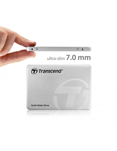 Disque Transcend SSD SLIM 240 Go TLC Aluminum TS240GSSD220S - 2.5\"