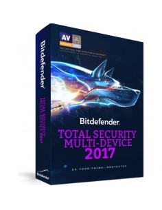 Bitdefender Total Security Multi-Device 2017 - 3 utilisateurs / appareils illimités