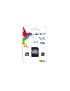 ADATA_ASDH16GUICL4 AUSDH16GCL4-RA1 MICRO SD CARD ADATA 16GB AVEC ADAPTATEUR CLASS 4