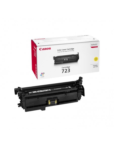 Cartouche de toner Canon 723 Jaune - 8500 Pages